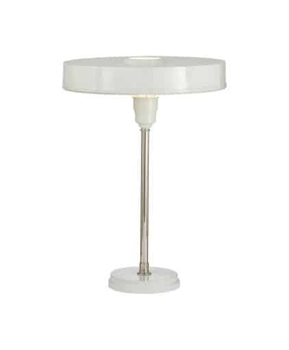 Carlo bordslampa nickel/antikvit