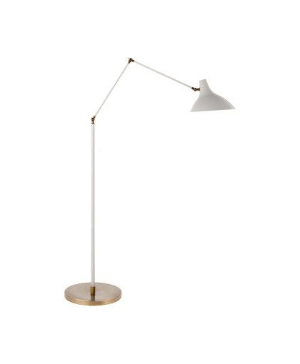 Charlton golvlampa vit