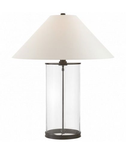 Modern bordslampa brons