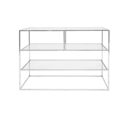 Shelby konsolbord krom