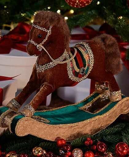 Rusky gunghäst juldekoration