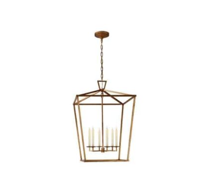 Darlana taklampa Gilded Iron