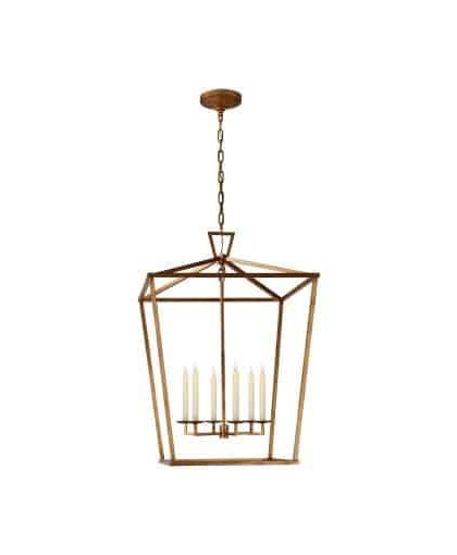 Darlana taklampa Gilded Iron
