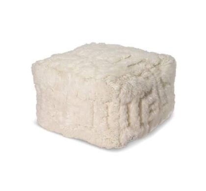 Casablanca sittpuff vit