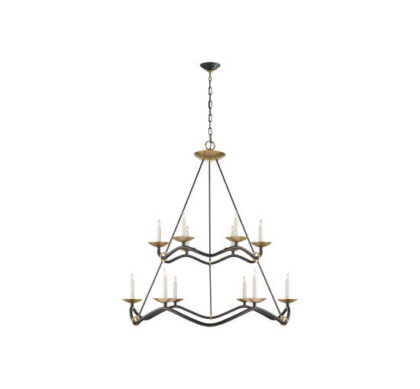 Choros takkrona dubbel svart