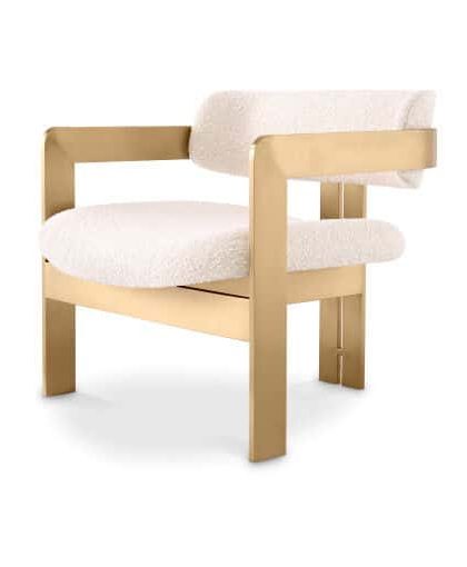 Donato fåtölj bouclé cream
