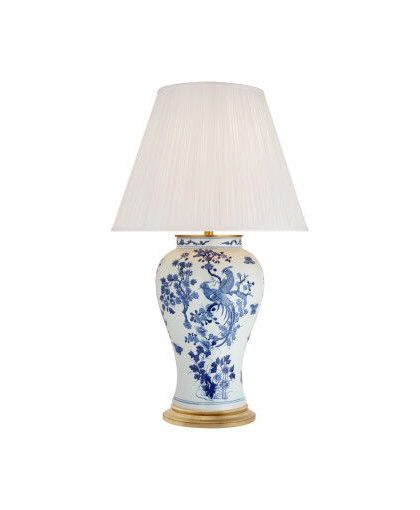 Blythe bordslampa blå/vit L