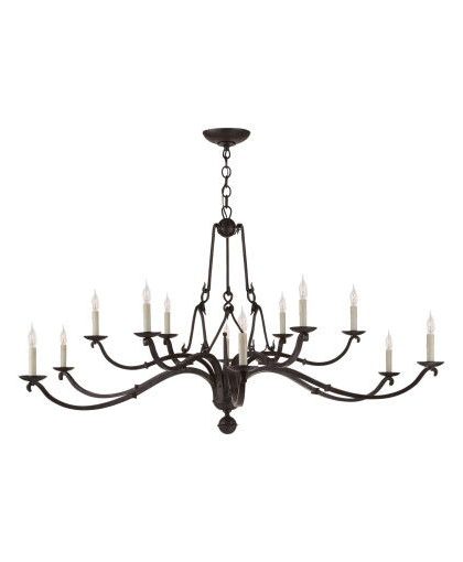 Allegra takkrona Aged Iron L