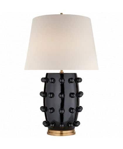Linden bordslampa svart M