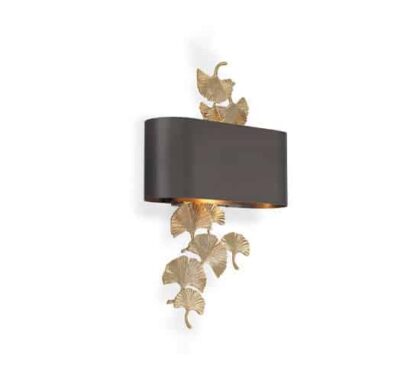 Regina vägglampa guld