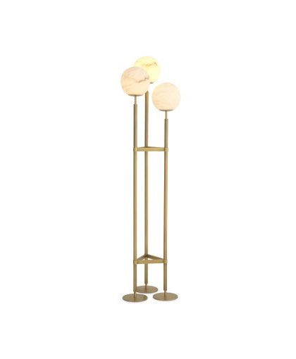Fioro golvlampa mässing
