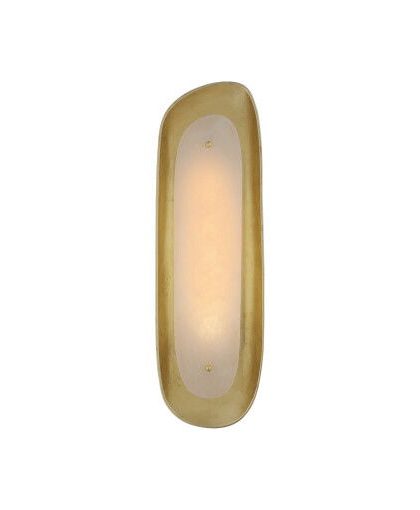 Samos Tall Sculpted vägglampa Gild