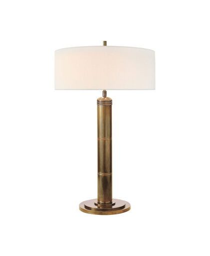 Longacre Tall bordslampa antik mässing
