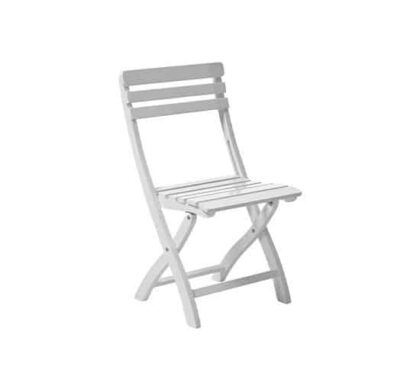 Clarish fällstol vit