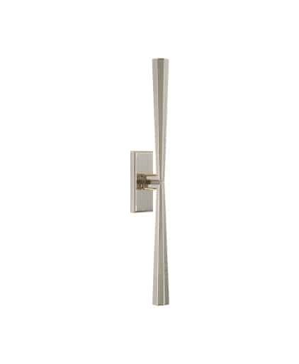 Galahad vägglampa linjär nickel