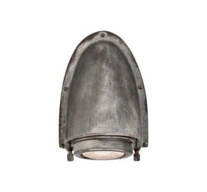 Grant vägglampa Weathered Zinc