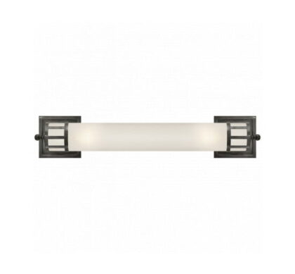 Openwork Long vägglampa brons