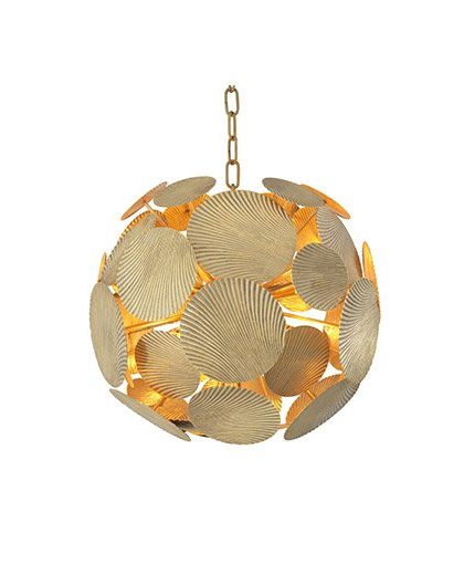 Duvall taklampa vintage mässing