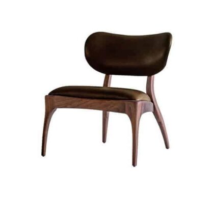 Reeves fåtölj brun