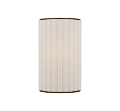 Palati vägglampa brons