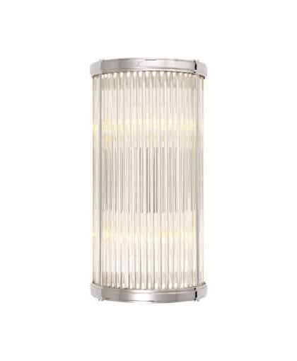 Allen vägglampa nickel S