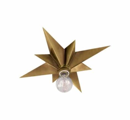 Star plafond antik mässing