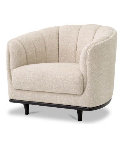 Agostino fåtölj nuoro beige