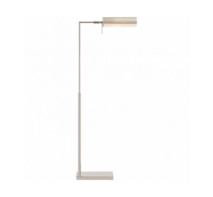 Precision golvlampa nickel