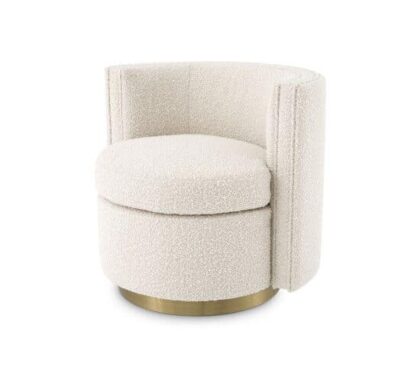 Amanda fåtölj bouclé cream