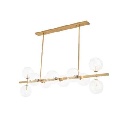 Largo taklampa mässing