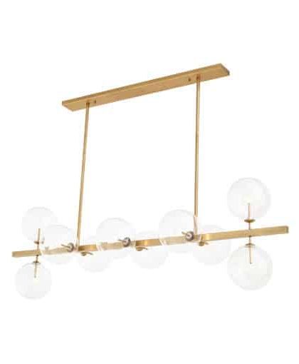 Largo taklampa mässing