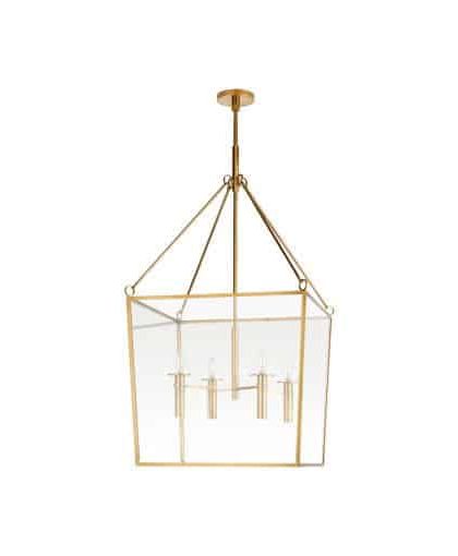 Cochere taklampa mässing L