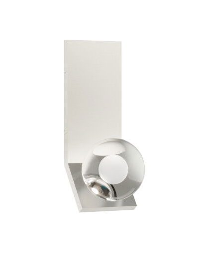 Mina vägglampa nickel