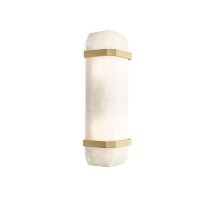 Pandora vägglampa alabaster