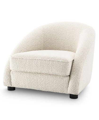 Cruz fåtölj bouclé cream