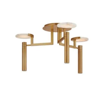 Melange Floating Disc takkrona antik mässing L