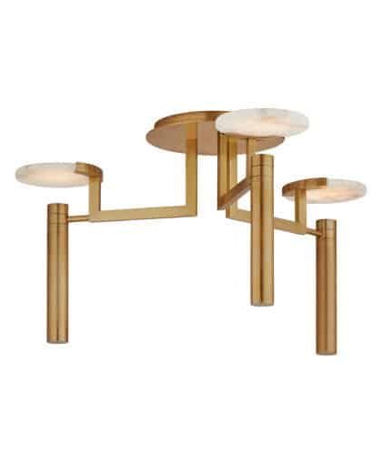 Melange Floating Disc takkrona antik mässing L