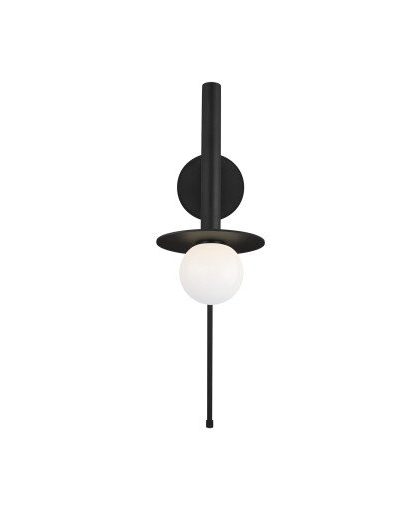 Nodes Pivot vägglampa svart