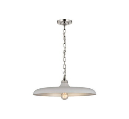 Piatto takpendel nickel/vit