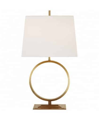 Simone bordslampa antik mässing