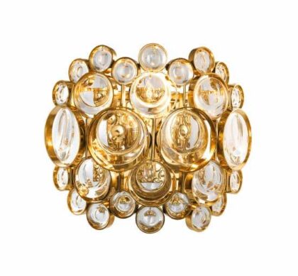 Avant vägglampa guld