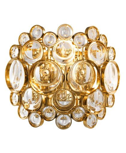 Avant vägglampa guld