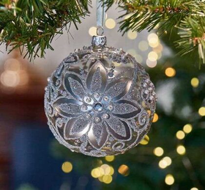Lux Aurelia julkula silver/klarglas