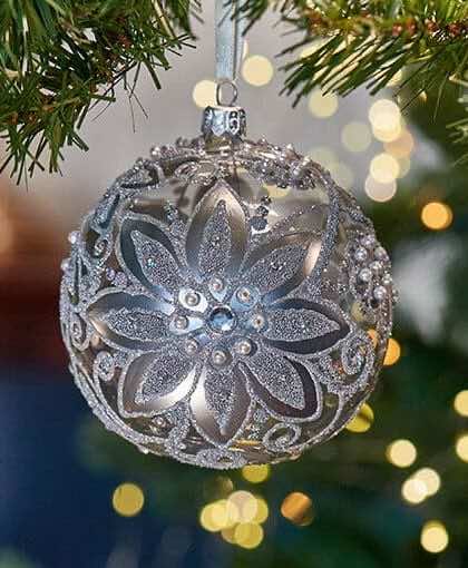 Lux Aurelia julkula silver/klarglas