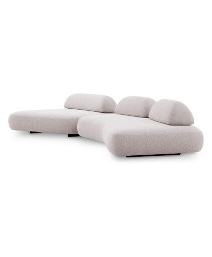 Residenza soffa mauritius light grey