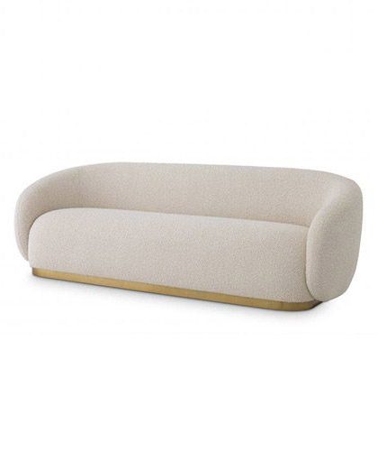 Brice soffa bouclé cream