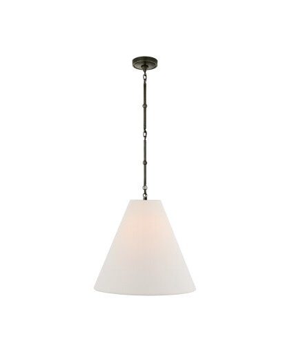 Goodman taklampa brons/linne M