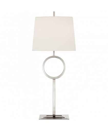Simone bordslampa hög nickel