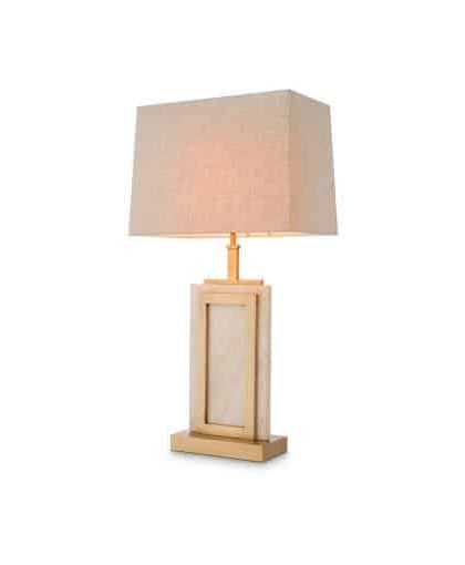 Murray bordslampa travertine