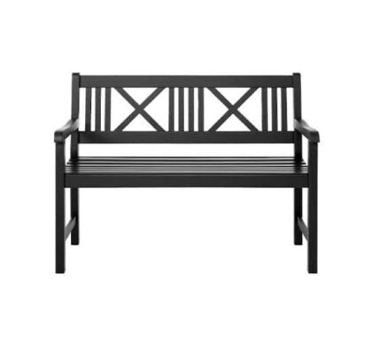 Rosenborg soffa svart 2-sits